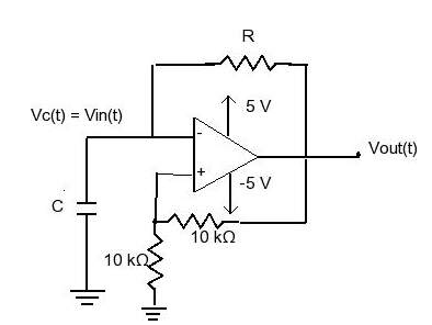 Non-linear or relaxation oscillator and operational amplifier relaxation oscillator