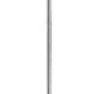 Globe Electric 67150 Elliott Floor Lamp, 72″, Silver