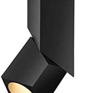 LUOFDCLDDD Spotlight,Modern Led Track Light Wall Mounted Adjustable Angle Lamp Living Room Clothing Store Square Ceiling Background Wall Track Spotlight Aluminum Wall Lamp or Spot Light/15W