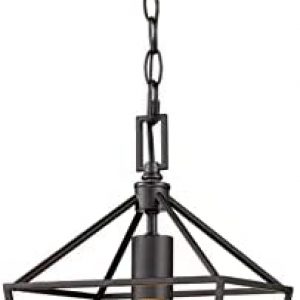 Hampton Bay Lighting 1-Light Bronze Mini Pendant (16201)
