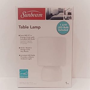 Sunbeam Table Lamp (White)