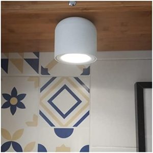 Modern Wall Sconce, Wall lamp, LED Downlight Ceiling Spotlights Living Lamp – Lighting Compatible with Kitchen Aisle Spot Light Surface Mounted AC90 260v (Color : White 9w, Size : Natural White)