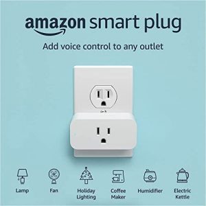 Amazon Smart Plug, for home automation, Works with Alexa – A Certified for Humans Device