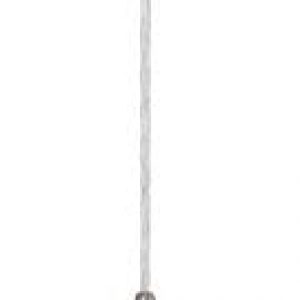 Westinghouse Lighting 6103700 One-Light Indoor Mini Pendant, Brushed Nickel Finish Crystal Jewel Shade, RED