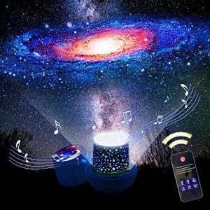 Star Night Lights for Kids, Remote Control Star Projector, with LED Timer, 360 Degree Rotating Planet Night Lighting Lamps Sky Galaxy Constellation Projection for Baby Bedrooms (Remote Flim-7 Set)