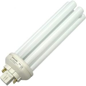 Philips Lighting 458299 PL-T Linear Compact Fluorescent Lamp 33 Watt 4-Pin GX24q-3 Base 2250 Lumens 83 CRI 3000K Warm White Alto