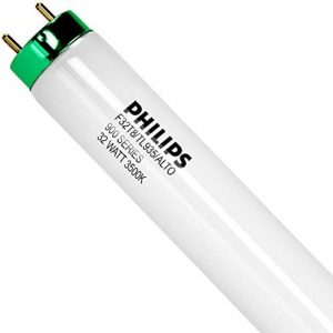 Philips 479600 – F32T8/TL935/ALTO – 32 Watt – T8 – 36,000 Hours – 2,600 Lumens – 3500K – 900 Series Phosphors 8-Pack